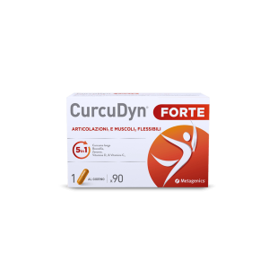 Curcudyn Metagenics Forte Integratore per il Benessere di Articolazioni, Cartilagini, Tendini 90 Capsule