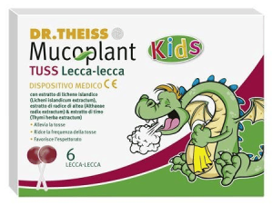 Dr. Theiss Dr Theiss Mucoplant Tuss Lecca Lecca Bambini 6 Pezzi