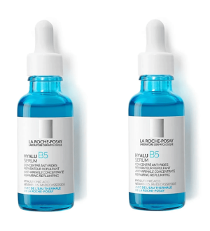 La Roche Posay Hyalu B5 BIPACCO Siero Anti-Rughe con Acido Ialuronico e Vitamina B5 Effetto Rimpolpante e Riparatore 2x30 ml