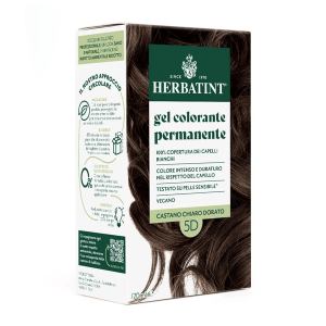 Herbatint Gel Colorante Permanente Castano Chiaro Dorato 5D 170 ml