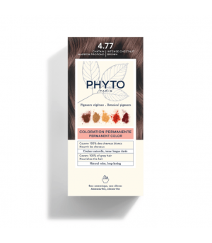 Phyto Paris Phyto Color 4.77 Castano Marrone Intenso Tintura Permanente Per Capelli