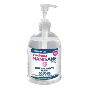 Forhans ManiSane Pro Gel Igienizzante Mani 500 ml per igienizzare le mani senza acqua