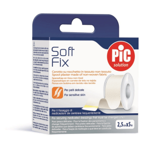 PIC Soft Fix Cerotto in Rocchetto TNT 2,25 cm x 5 m