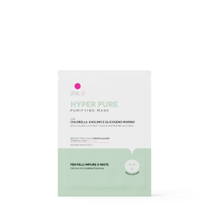 VeraLab Hyper Pure Mask maschera viso purificante biocellulosa 15ml pelli miste grasse