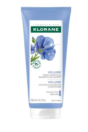 Klorane Balsamo al Lino BIO Volume Capelli Sottili 200 ml