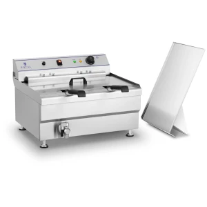 Royal Catering Cukrárska fritéza - 30 litrov - 380 V - 2 koše 10010126