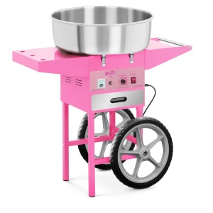 Stroj na cukrovÃº vatu - 52 cm - 1000 W - tlmenie vibrÃ¡ciÃ­ - uÅ¡Ä¾achtilÃ¡ oceÄ¾ - striebornÃ¡ - Royal Catering 10010138
