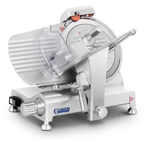 Royal Catering Nárezový stroj - 250 mm - až 12 mm - hliníkové rukoväti 10010173