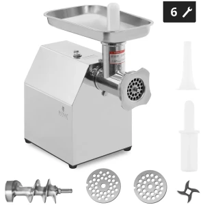 Royal Catering Mlynček na mäso z ušľachtilej ocele - reverzná funkcia - 140 kg/h 10010741