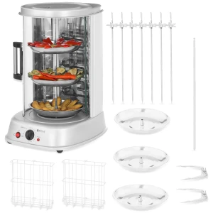 Royal Catering Vertikálny gril - 4 v 1 - 1 800 W - 31 l 10010882