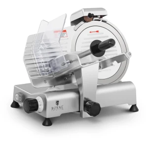 Royal Catering Nárezový stroj - Ø 250 mm - 0-8 mm - s ostričom nožov 10011406
