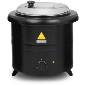 Royal Catering Elektrický kotlík na polievku - 13 l - 600 W - čierny 10011437