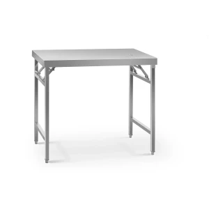 Royal Catering Skladací pracovný stôl - 60 x 100 cm - nosnosť 200 kg 10011481