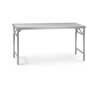 Royal Catering Skladací pracovný stôl - 60 x 180 cm - nosnosť 230 kg 10011484