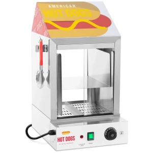 Royal Catering Ohrievač hotdogov - 100 párkov - 25 rožkov - 1 000 W 10011586