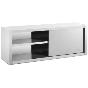 Royal Catering Nástenná skrinka z nehrdzavejúcej ocele - 160 x 45 cm 10011659
