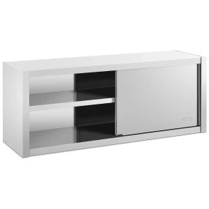 Royal Catering Nerezová nástenná skrinka - 150 x 45 cm 10011660