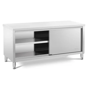 Royal Catering Pracovná skrinka z nehrdzavejúcej ocele - 180 x 60 cm - nosnosť 600 kg 10011676