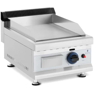 Royal Catering Plynový gril - 35 x 40 cm - hladký - 3 000 W - propán/bután - 0,05 bar 10011692