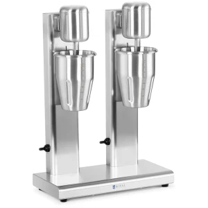 Royal Catering Å ejker na mlieko - dvojitÃ½ - 2 x 1 l - 15 000 ot/min - uÅ¡Ä¾achtilÃ¡ oceÄ¾ 10011998