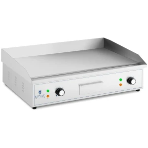 Elektrická grilovacia platňa - 727 x 420 mm - Royal Catering - hladká - 4400 W 10012022