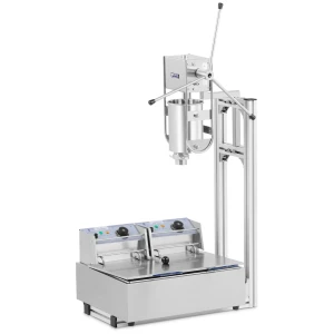 Stroj na churros - 3 l - 2 x 2500 W - ušľachtilá oceľ - Royal Catering 10012093