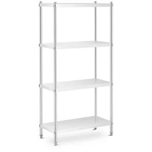 Royal Catering Nerezový regál - 90 x 40 x 180 cm - 200 kg 10012241