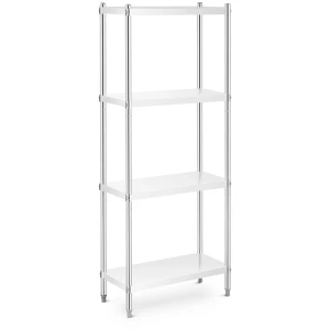 Nerezový regál - 70 x 40 x 180 cm - Royal Catering - 200 kg 10012245