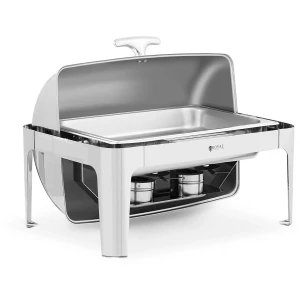 Royal Catering Chafing Dish - GN 1/1 - 8,5 l - palivové články - rolovacie veko 10012398