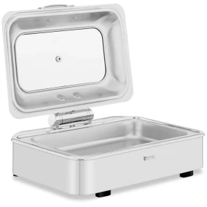 Chafing Dish - GN 1/1 - Royal Catering - 8,5 l - pozorovacie okienko 10012400