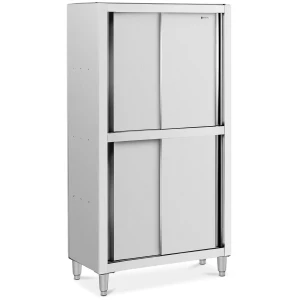 Kuchynská skriňa z ušľachtilej ocele - 1000 x 500 x 1800 mm - Royal Catering 10012594