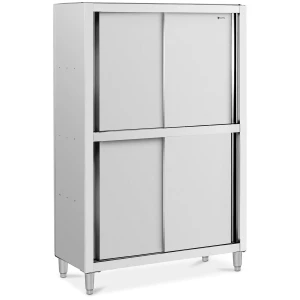 Skriňa na riad z nehrdzavejúcej ocele - 1200 x 500 x 1800 mm - Royal Catering 10012595