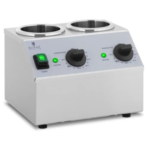 Royal Catering Ohrievač omáčok - 2 x 1 l - ovládací panel dolu 10012706