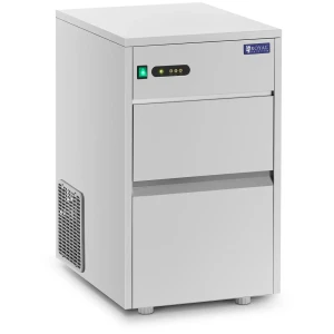 VÃ½robnÃ­k Ä¾adu - dutÃ½ valec - 50 kg/24 h - kapacita 7 kg - 310 W - uÅ¡Ä¾achtilÃ¡ oceÄ¾ - Royal Catering 10012823