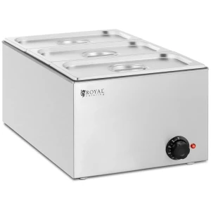 Royal Catering Bain Marie - 640 W - 3 x GN 1/3 10012831