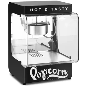 Profesionálny stroj na popcorn – moderný dizajn – 4 kg/h – 1.5 l – čierny – Royal Catering 10012882