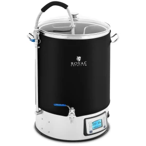 Royal Catering Domáci pivovar s izoláciou - 40 L - 2500 W - 10 – 100 °C - nehrdzavejúca oceľ - LCD displej - časovač 10012888