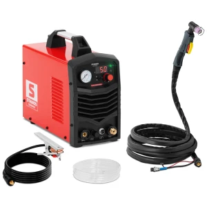 Stamos Germany Plazmová rezačka - 50A - pracovný cyklus 100 % - 230 V - IGBT - HF zapaľovanie 10021417