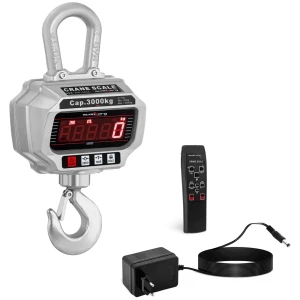 Steinberg Systems Å½eriavovÃ¡ vÃ¡ha - 3000 kg / 1 kg - LED - digitÃ¡lna - diaÄ¾kovÃ© ovlÃ¡danie 50 m 10030101
