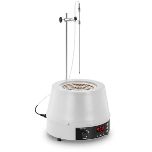 Steinberg Systems Magnetické miešadlo s vyhrievacím plášťom - digitálne - banka s guľatým dnom - 1000 ml 10030447