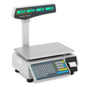 Steinberg Systems Kontrolná váha - 30 kg / 15 g - 38 x 26,5 cm - s tlačiarňou etikiet - LCD 10031282