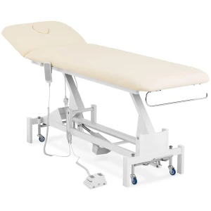 physa Elektrické masážne lehátko - 100 W - 200 kg - Béžová 10040397