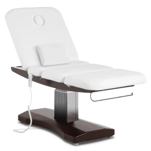 physa Kozmetické lehátko - 3 motoren - 300 W - 200 x 75 x 66 - 91 cm - 175 kg - Biela / hnedá 10040427