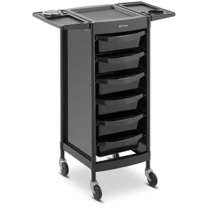 physa Kadernícky vozík - 12 kg - 6 zásuviek s 3 prepážkami - držiak na sušič vlasov - polica 420 x 390 mm 10040539