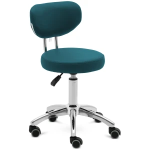 physa Taburetka s operadlom - 46 - 60 cm - 150 kg - tyrkysová 10040652