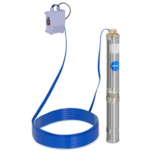 hillvert PonornÃ© Äerpadlo - 95 mm / 3,75'' - 6000 l/h - 550 W - 20 m kÃ¡bel / 58 m vÃ½Å¡ka - uÅ¡Ä¾achtilÃ¡ oceÄ¾ 10060176