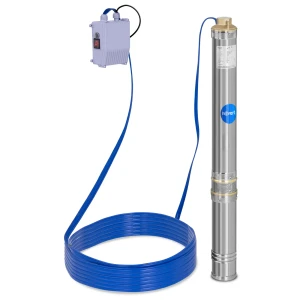 hillvert PonornÃ© Äerpadlo - 95 mm / 3,75'' - 4800 l/h - 750 W - 20 m kÃ¡bel / 91 m vÃ½Å¡ka - uÅ¡Ä¾achtilÃ¡ oceÄ¾ 10060179