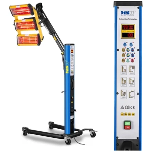 MSW Infračervená sušička lakov - 3300 W - 3 žiariče - Pulse 10060341