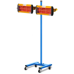 MSW Infračervená sušička lakov - 2200 W - 2 žiariče 10060344