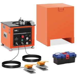 MSW Ohýbačka rúr a profilov - elektrická - hrúbka ohybu 25 mm - 0-180° - 2 nožné pedále 10061746